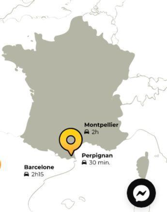 Appartement Centre Ville Du Boulou Pour 2 Adultes-2 Enfants- Check In 17H-21H--Juillet-Aout Reservation De 7 Jours Mini Ле-Булу Екстер'єр фото